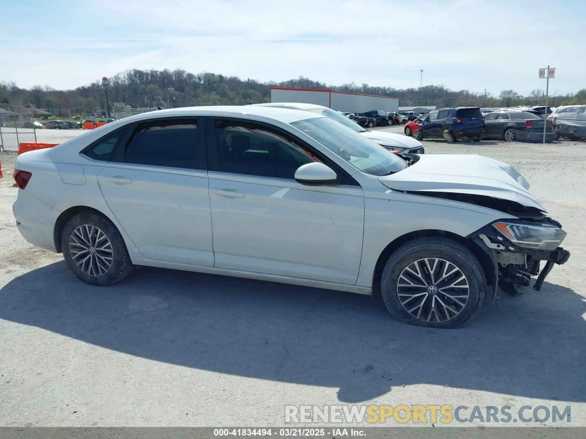 14 fotografías del automóvil dañado 3VWC57BU6MM063126 VOLKSWAGEN JETTA 2021
