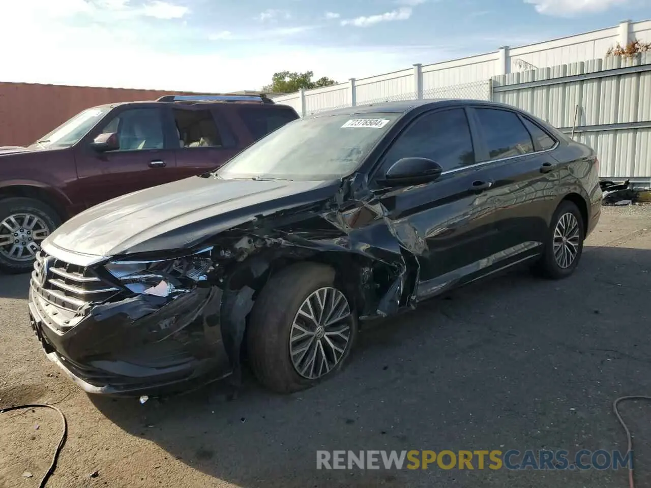 1 fotografías del automóvil dañado 3VWC57BU7MM008443 VOLKSWAGEN JETTA 2021
