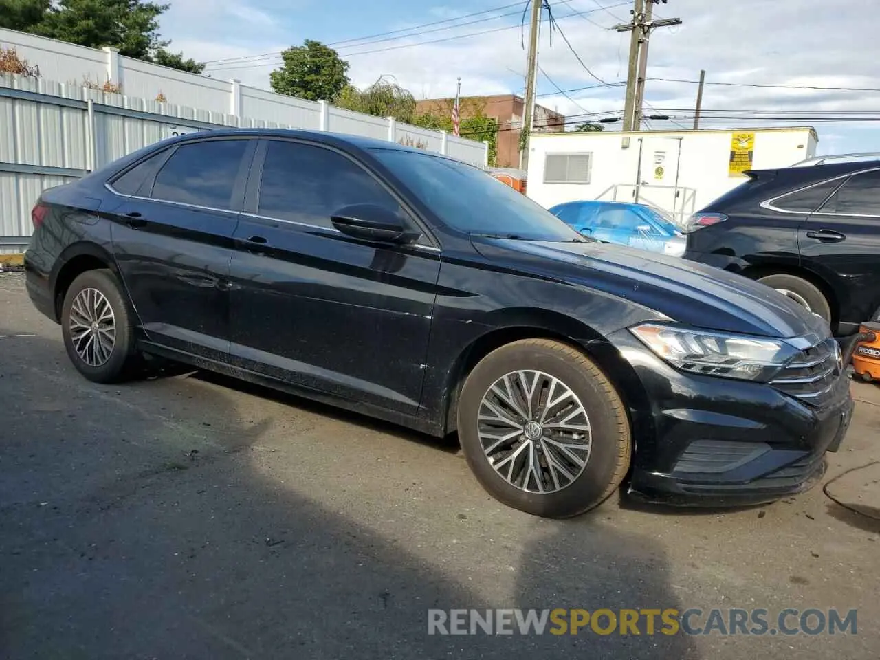4 fotografías del automóvil dañado 3VWC57BU7MM008443 VOLKSWAGEN JETTA 2021