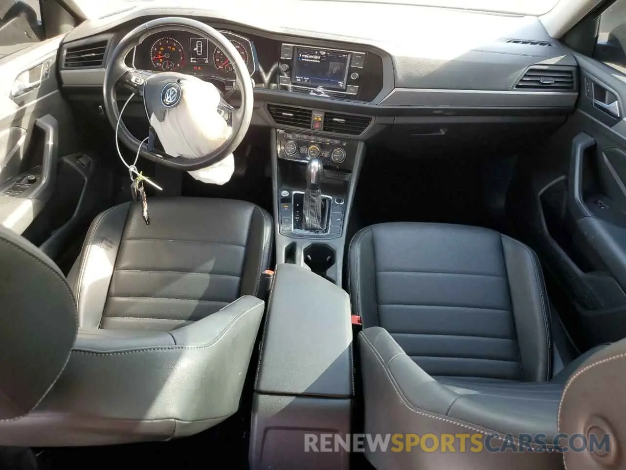 8 fotografías del automóvil dañado 3VWC57BU7MM008443 VOLKSWAGEN JETTA 2021