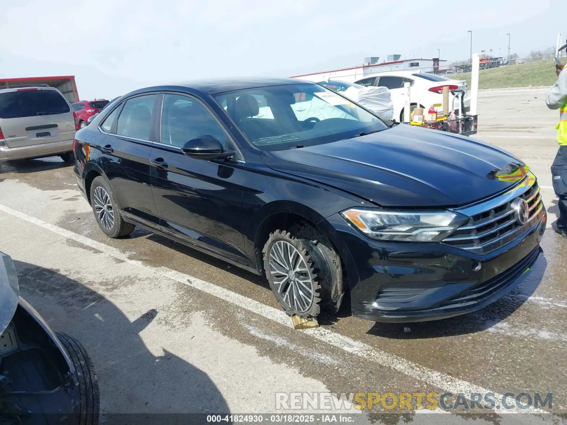 1 fotografías del automóvil dañado 3VWC57BU7MM015909 VOLKSWAGEN JETTA 2021