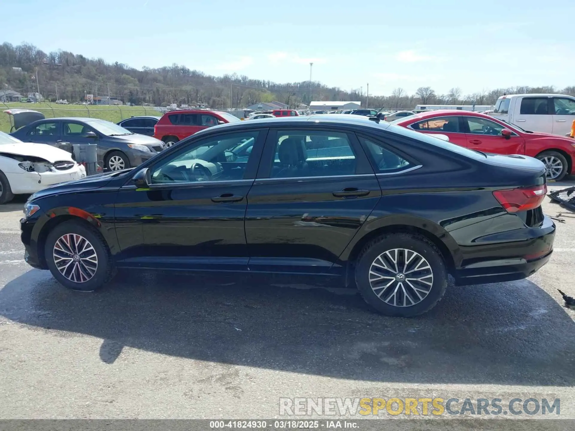 14 fotografías del automóvil dañado 3VWC57BU7MM015909 VOLKSWAGEN JETTA 2021