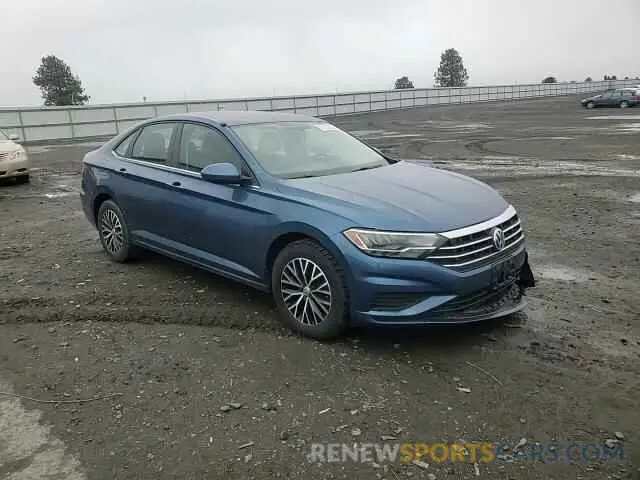 10 fotografías del automóvil dañado 3VWC57BU7MM045024 VOLKSWAGEN JETTA 2021