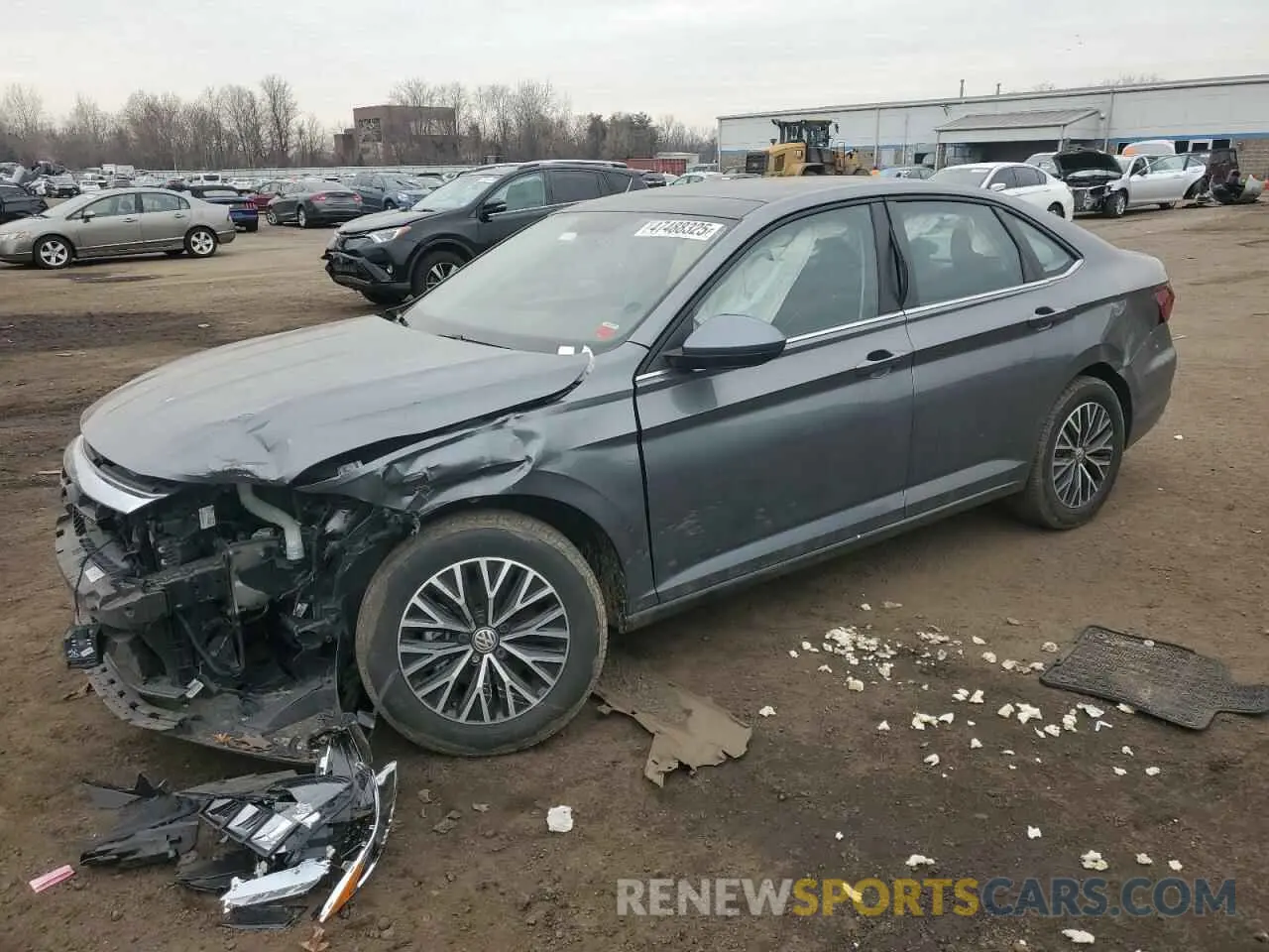 1 fotografías del automóvil dañado 3VWC57BU7MM054869 VOLKSWAGEN JETTA 2021