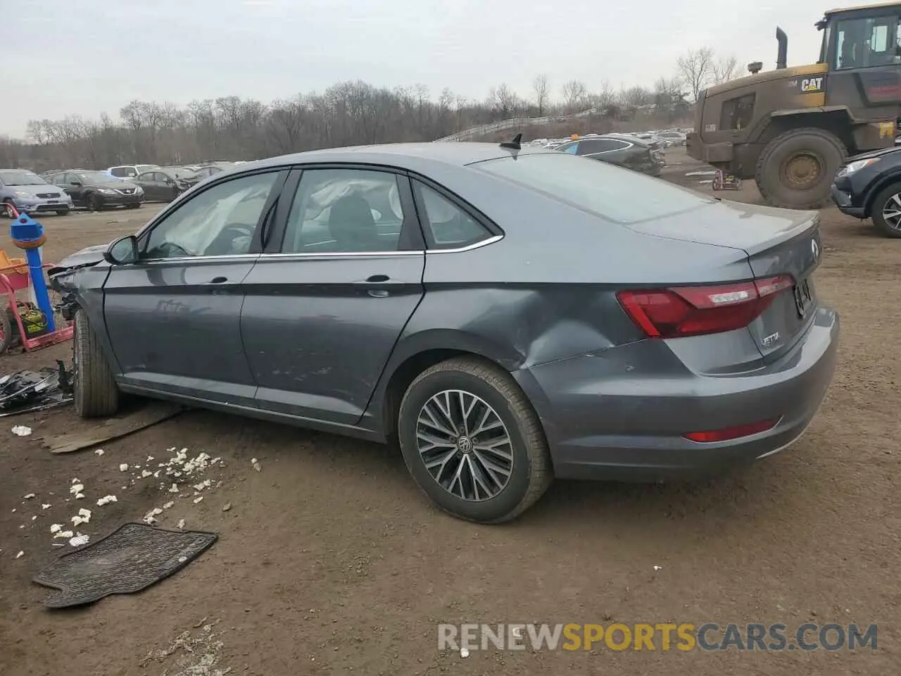 2 fotografías del automóvil dañado 3VWC57BU7MM054869 VOLKSWAGEN JETTA 2021