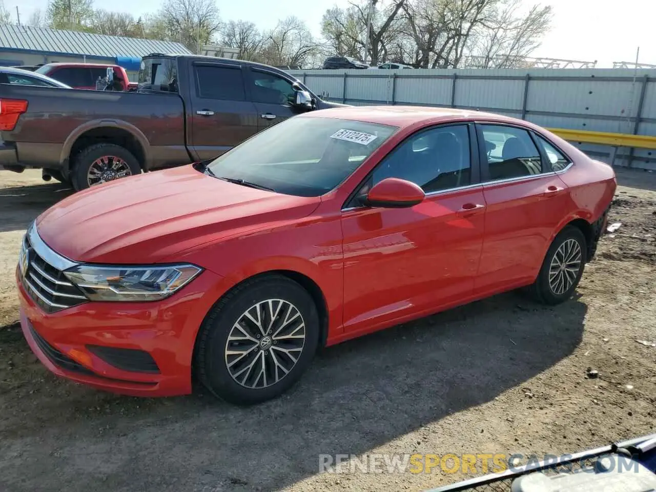 1 fotografías del automóvil dañado 3VWC57BU7MM056072 VOLKSWAGEN JETTA 2021