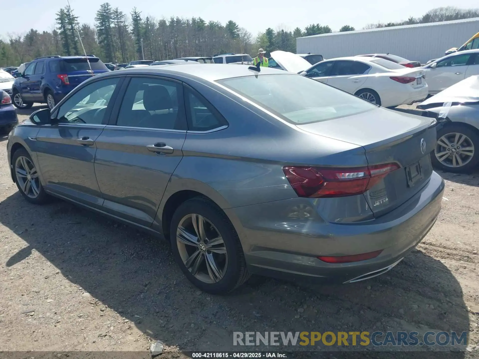 3 fotografías del automóvil dañado 3VWC57BU7MM079688 VOLKSWAGEN JETTA 2021
