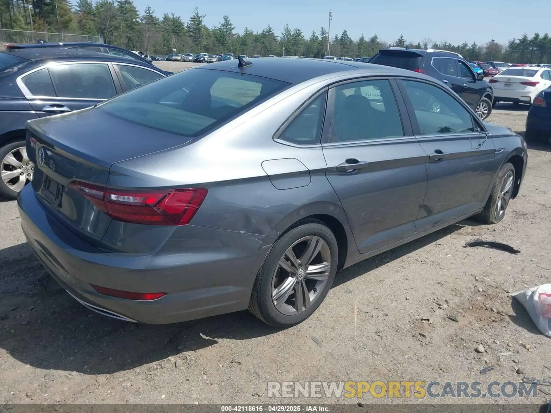 4 fotografías del automóvil dañado 3VWC57BU7MM079688 VOLKSWAGEN JETTA 2021