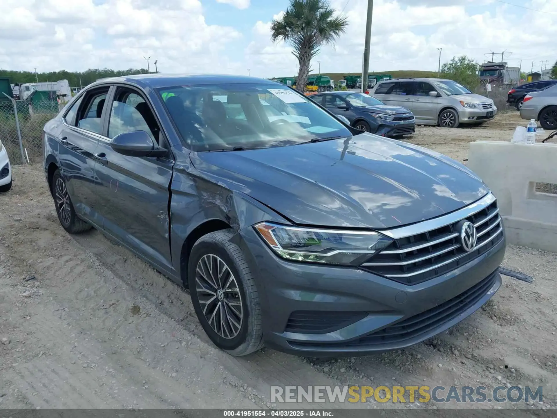 1 fotografías del automóvil dañado 3VWC57BU7MM098015 VOLKSWAGEN JETTA 2021