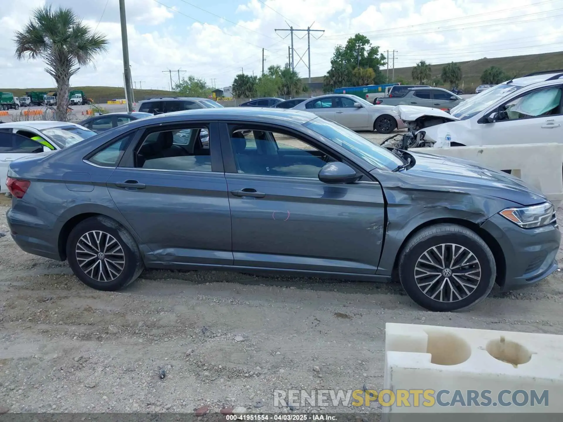 13 fotografías del automóvil dañado 3VWC57BU7MM098015 VOLKSWAGEN JETTA 2021
