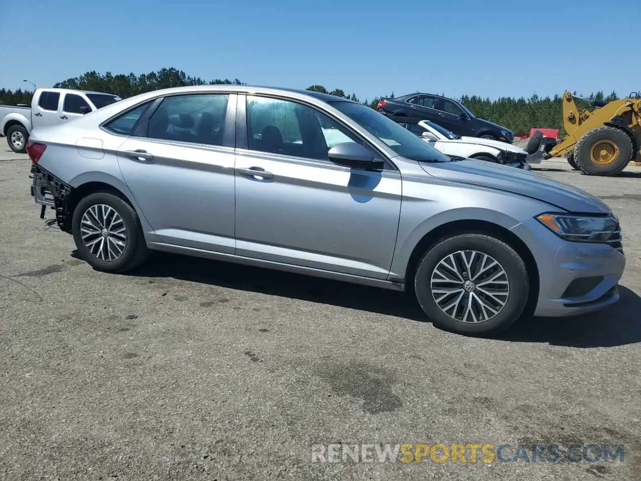 4 fotografías del automóvil dañado 3VWC57BU7MM100149 VOLKSWAGEN JETTA 2021