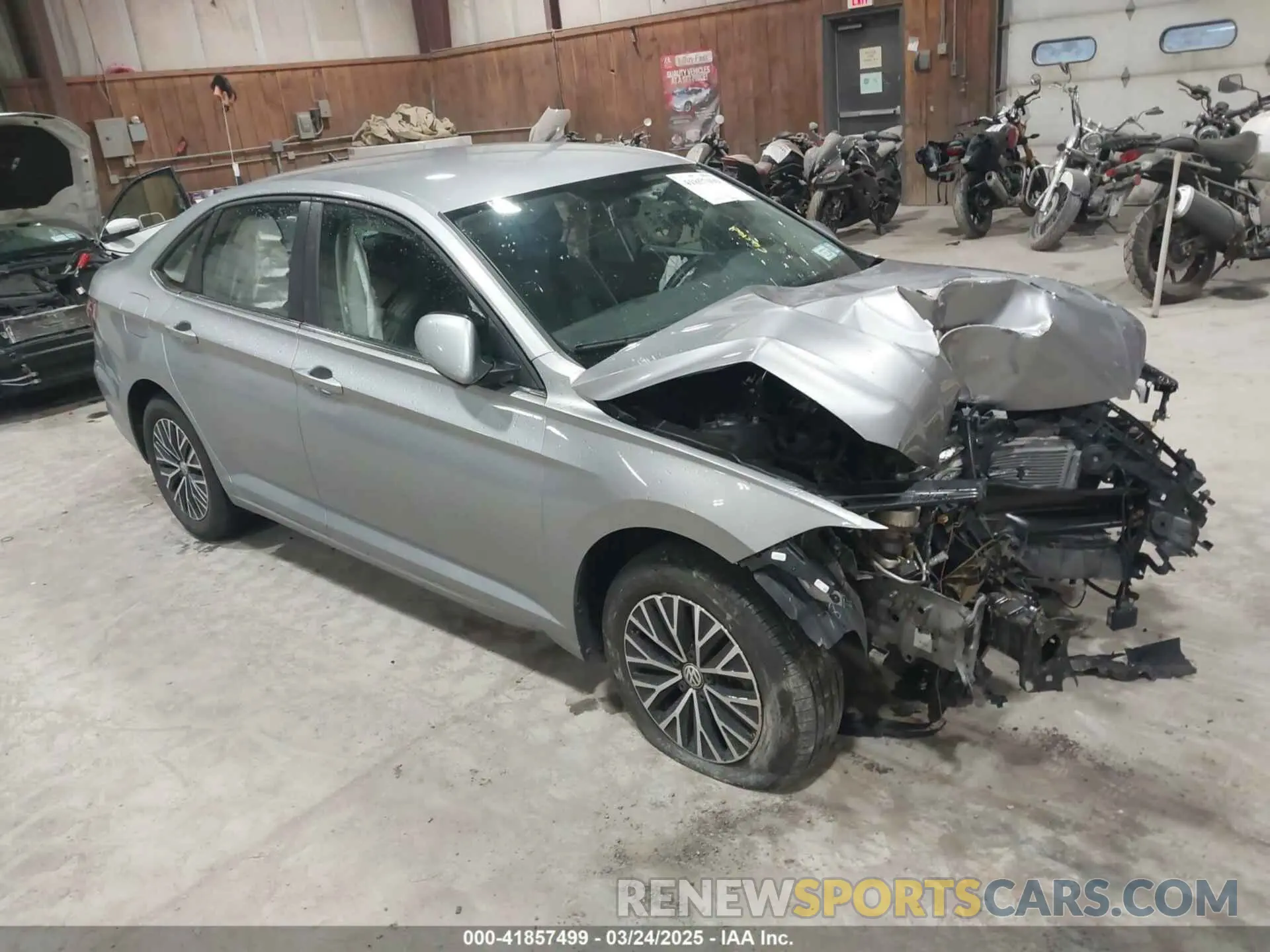 1 fotografías del automóvil dañado 3VWC57BU8MM017300 VOLKSWAGEN JETTA 2021