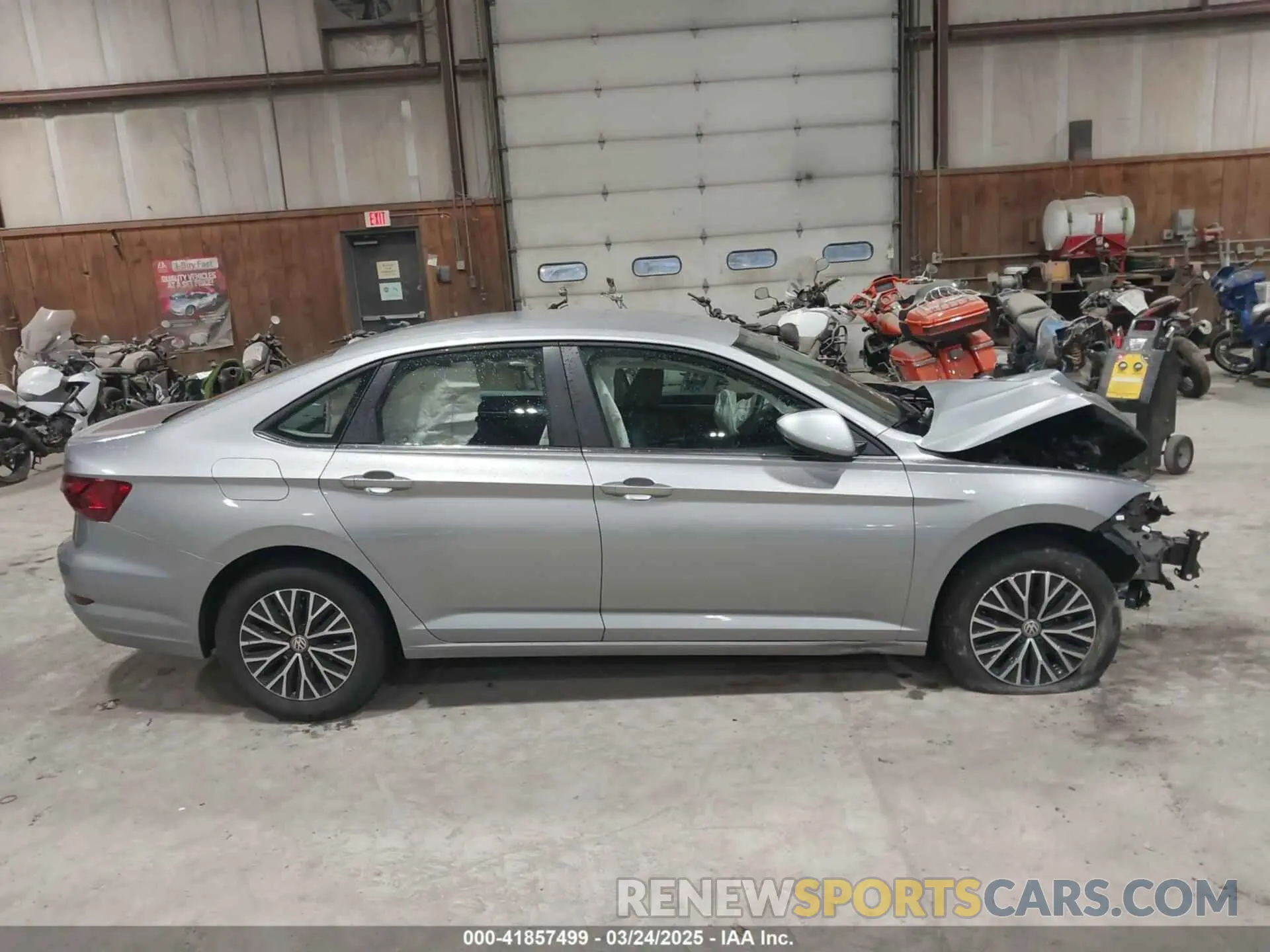13 fotografías del automóvil dañado 3VWC57BU8MM017300 VOLKSWAGEN JETTA 2021