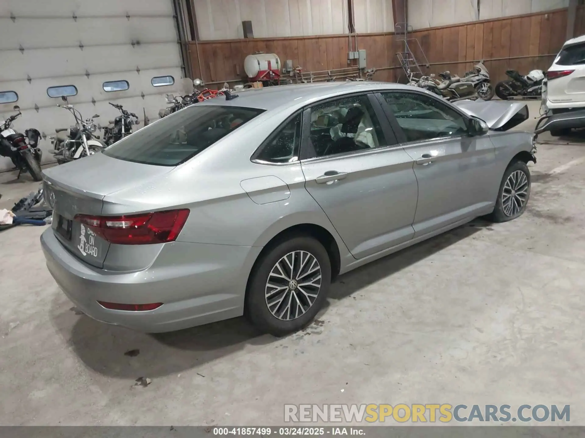 4 fotografías del automóvil dañado 3VWC57BU8MM017300 VOLKSWAGEN JETTA 2021
