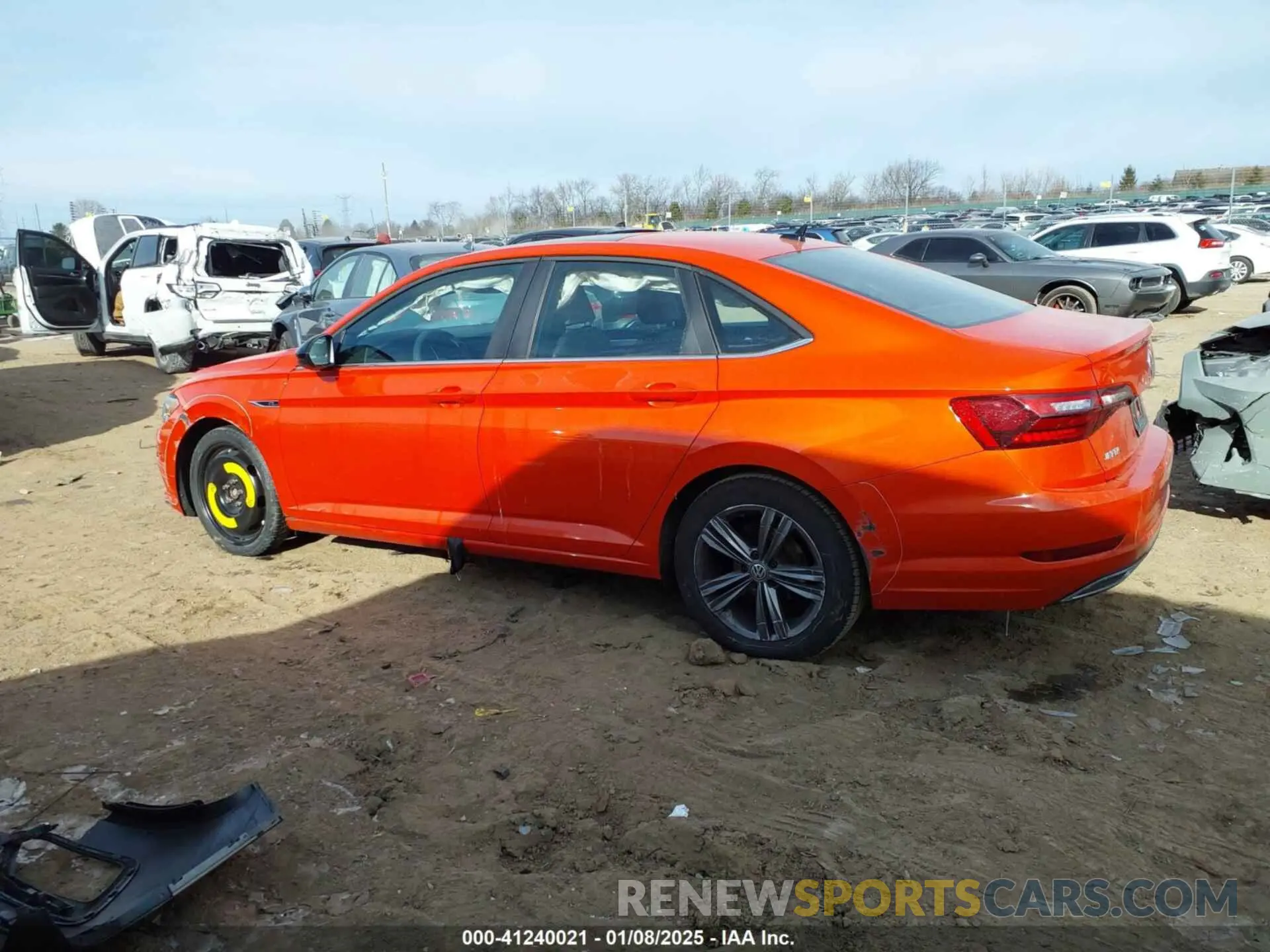 14 fotografías del automóvil dañado 3VWC57BU8MM032380 VOLKSWAGEN JETTA 2021