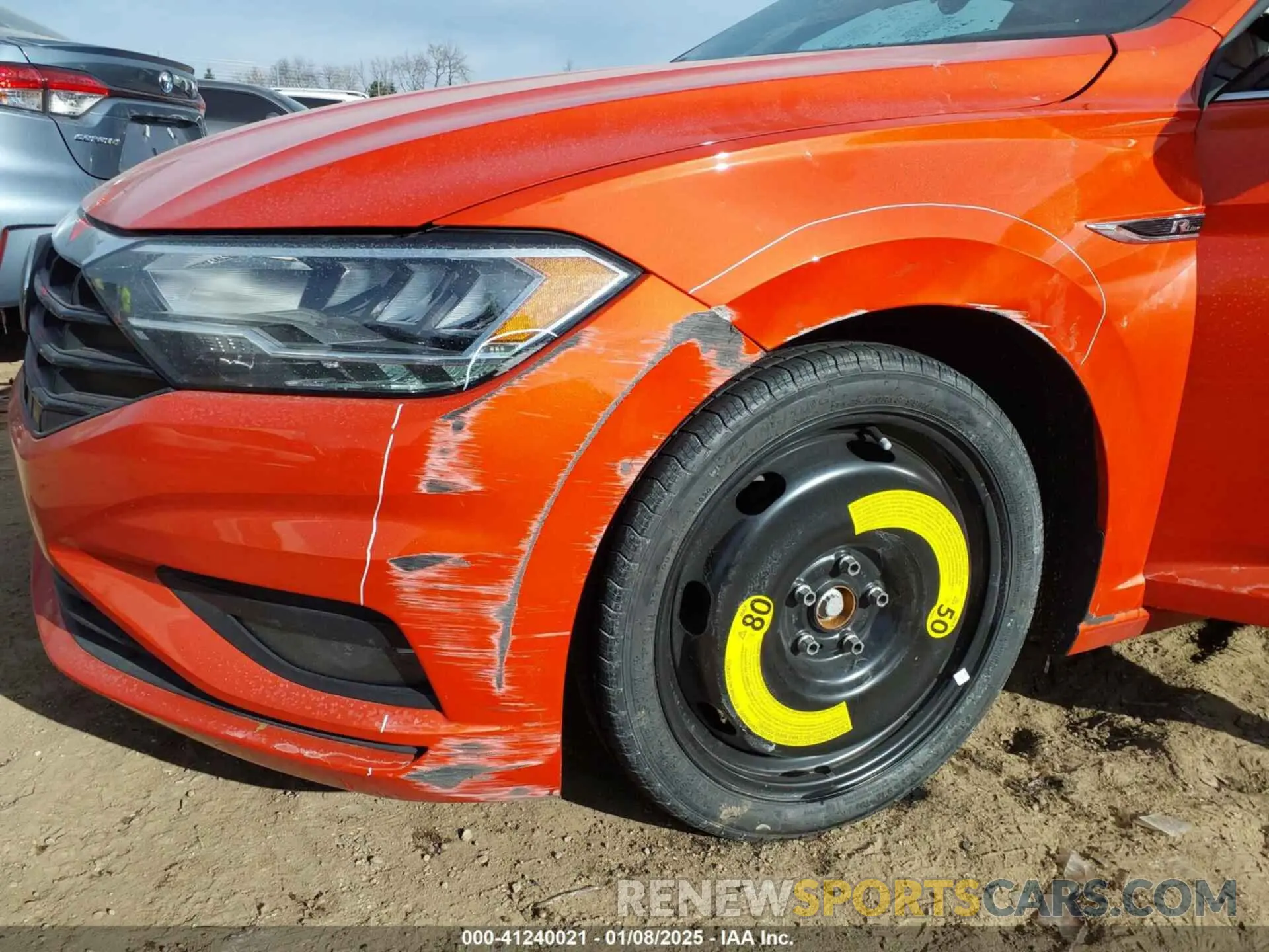 6 fotografías del automóvil dañado 3VWC57BU8MM032380 VOLKSWAGEN JETTA 2021