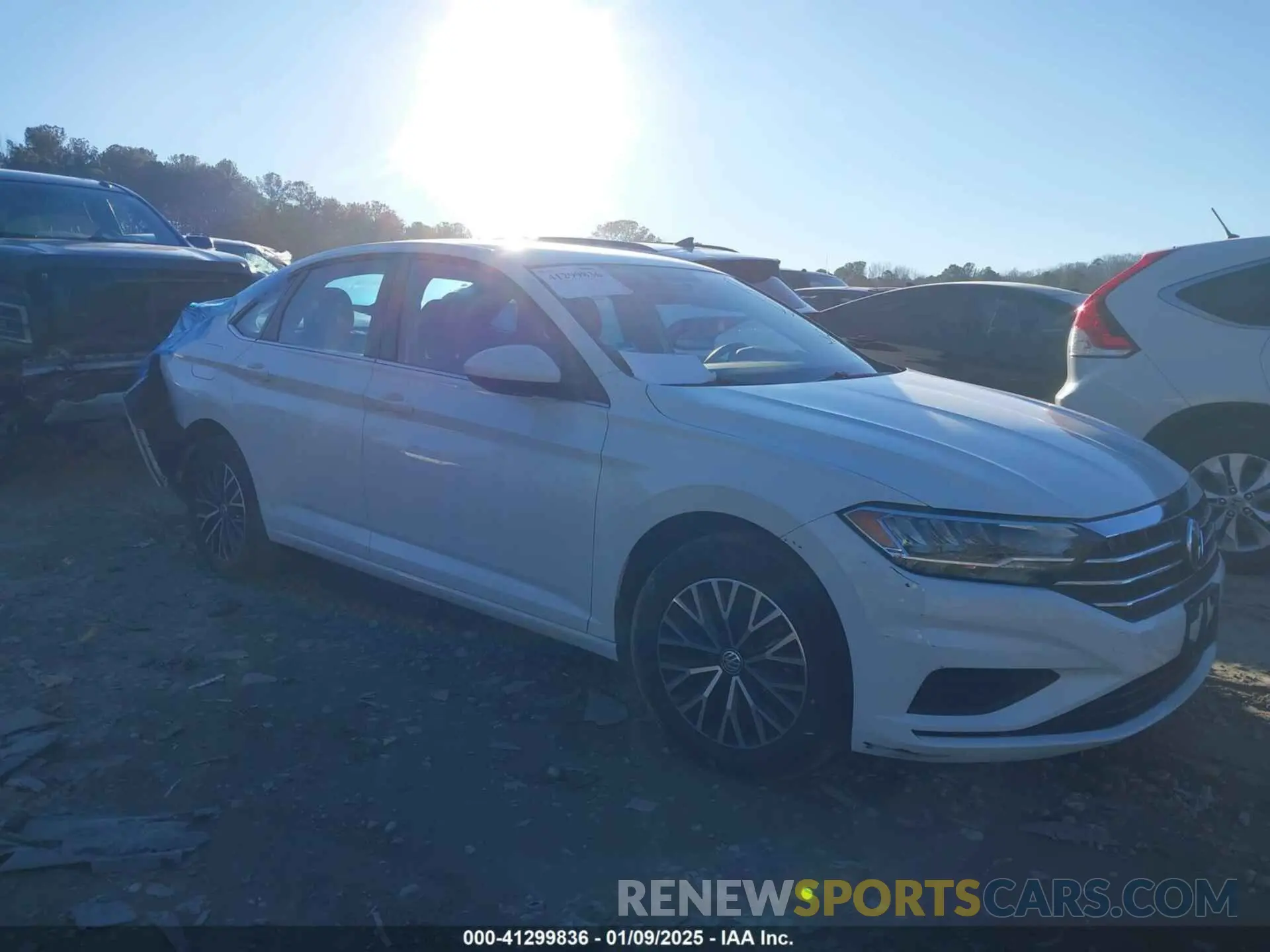 13 fotografías del automóvil dañado 3VWC57BU8MM042018 VOLKSWAGEN JETTA 2021