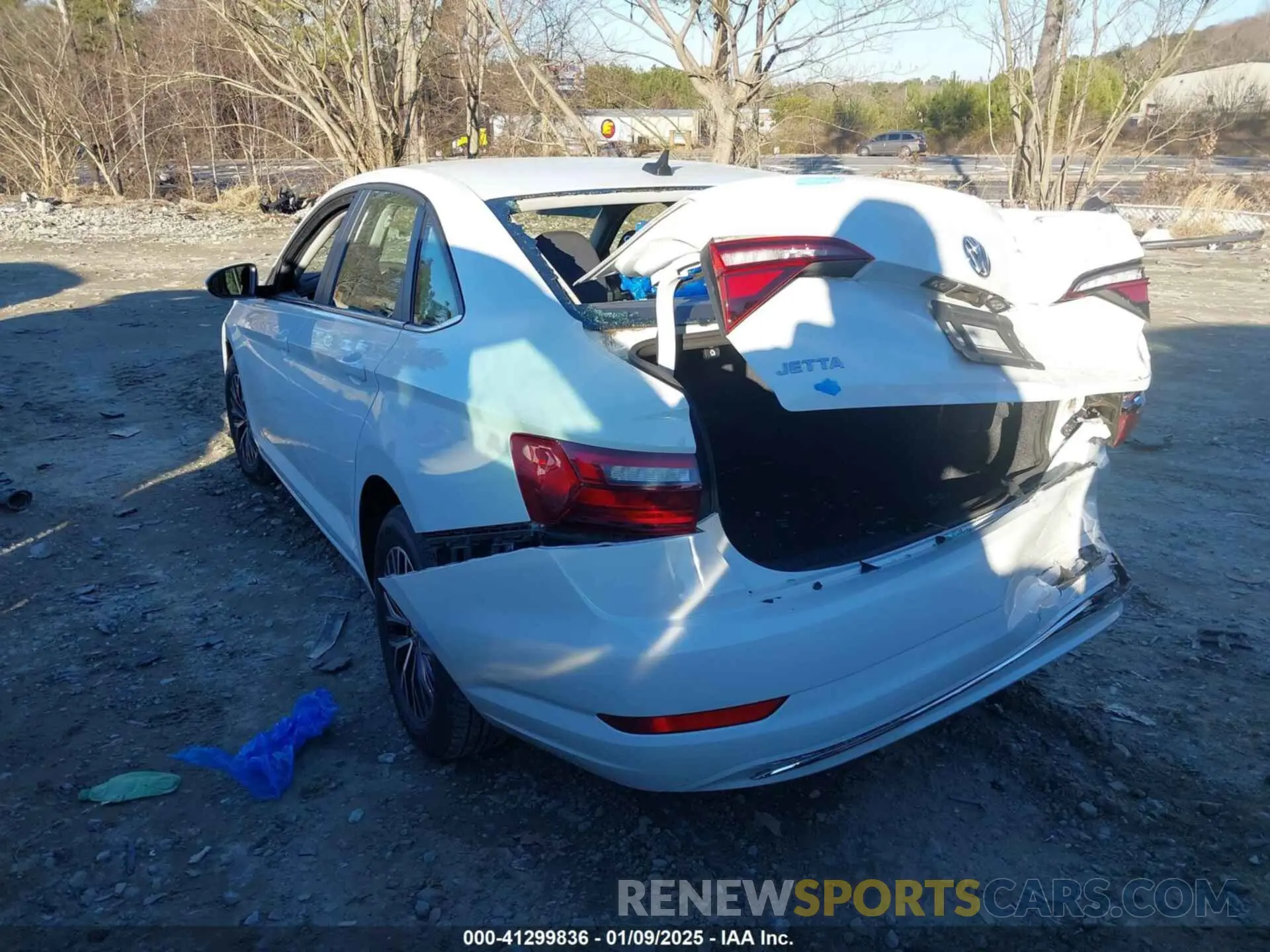 3 fotografías del automóvil dañado 3VWC57BU8MM042018 VOLKSWAGEN JETTA 2021