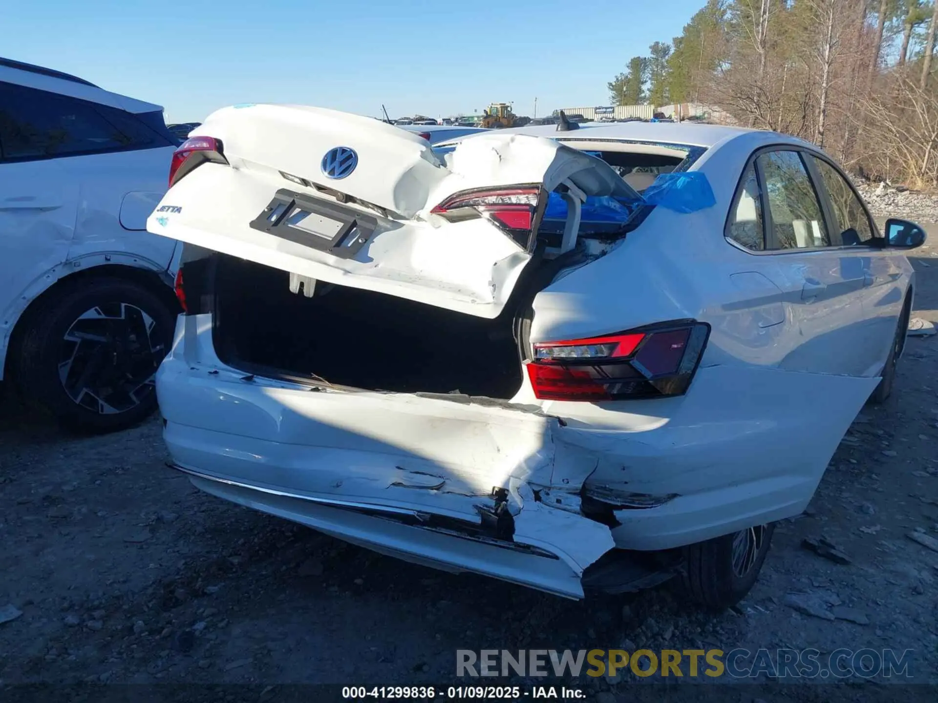 6 fotografías del automóvil dañado 3VWC57BU8MM042018 VOLKSWAGEN JETTA 2021