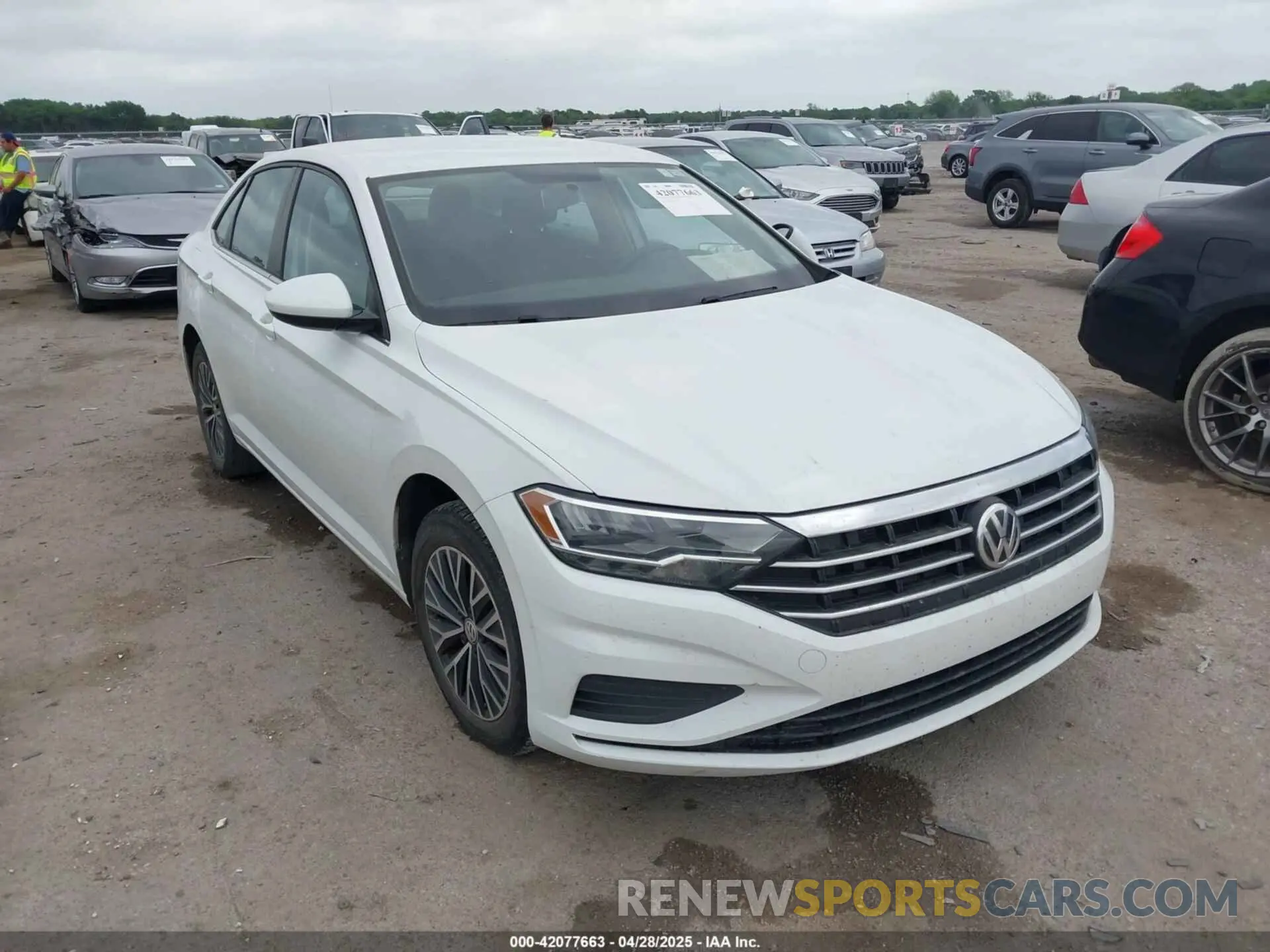 1 fotografías del automóvil dañado 3VWC57BU8MM044299 VOLKSWAGEN JETTA 2021