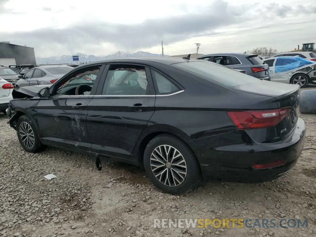 2 fotografías del automóvil dañado 3VWC57BU8MM084611 VOLKSWAGEN JETTA 2021