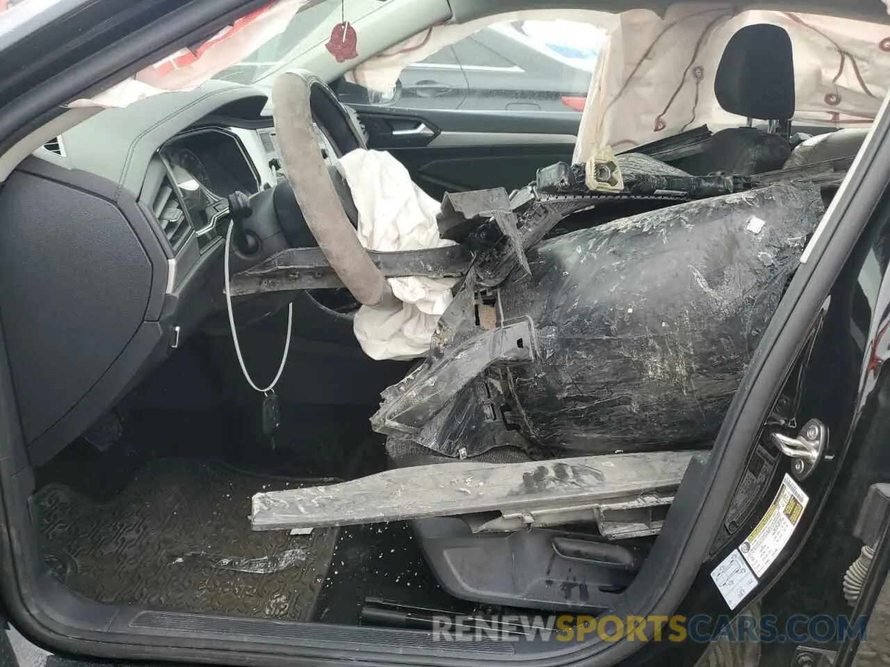 7 fotografías del automóvil dañado 3VWC57BU8MM084611 VOLKSWAGEN JETTA 2021