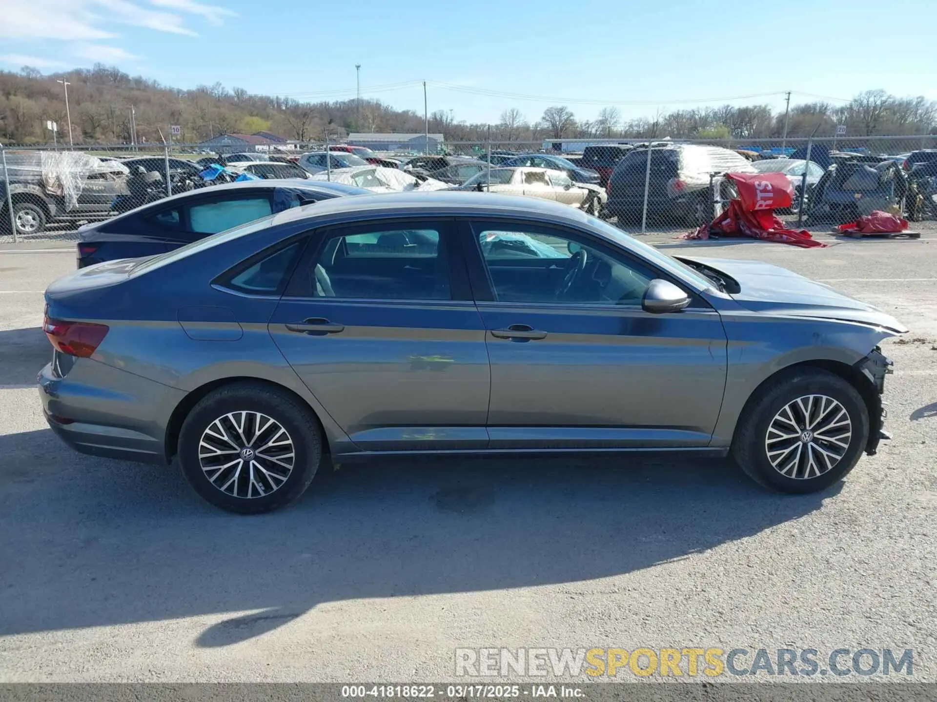 14 fotografías del automóvil dañado 3VWC57BU8MM098931 VOLKSWAGEN JETTA 2021
