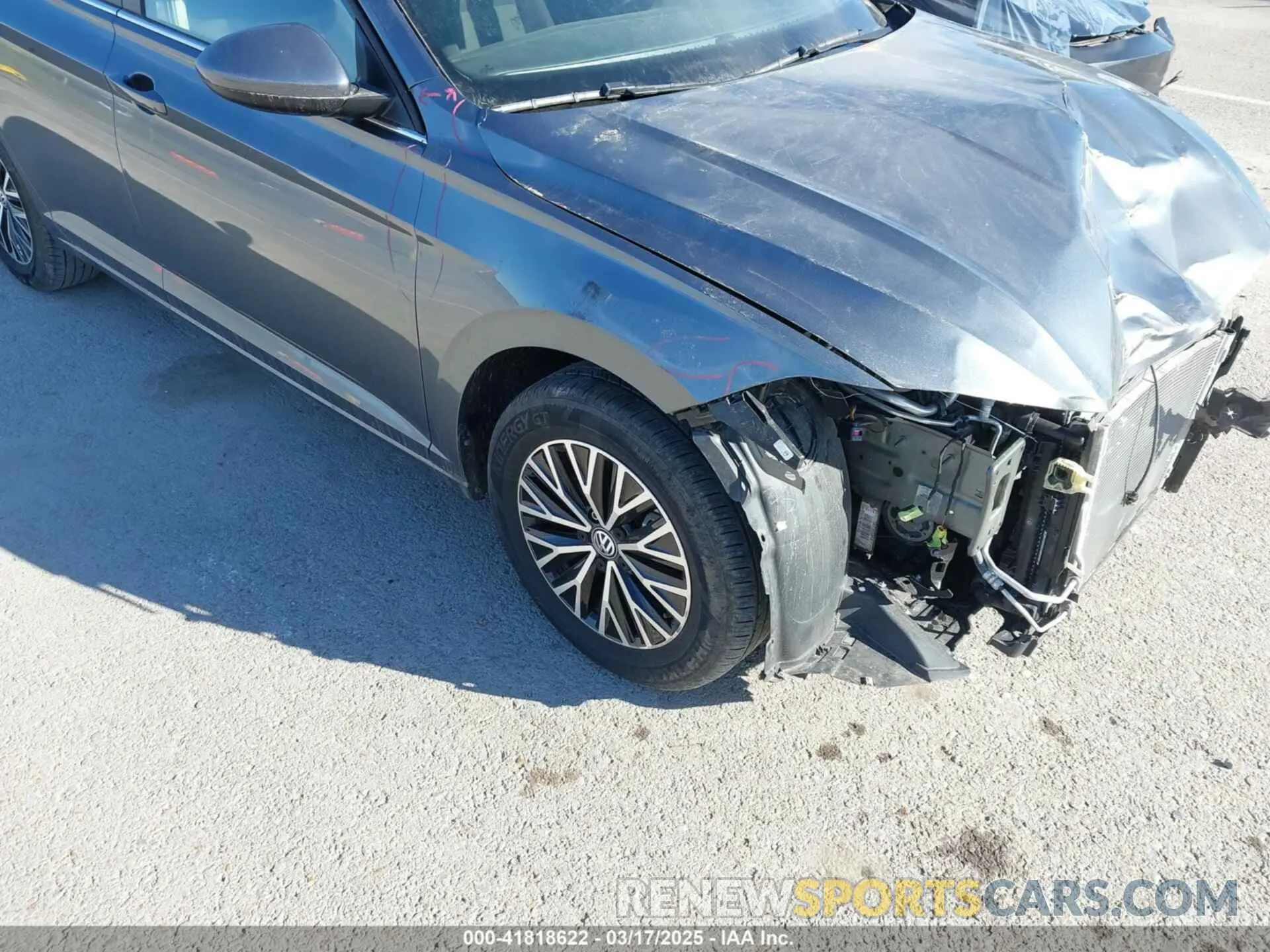 18 fotografías del automóvil dañado 3VWC57BU8MM098931 VOLKSWAGEN JETTA 2021