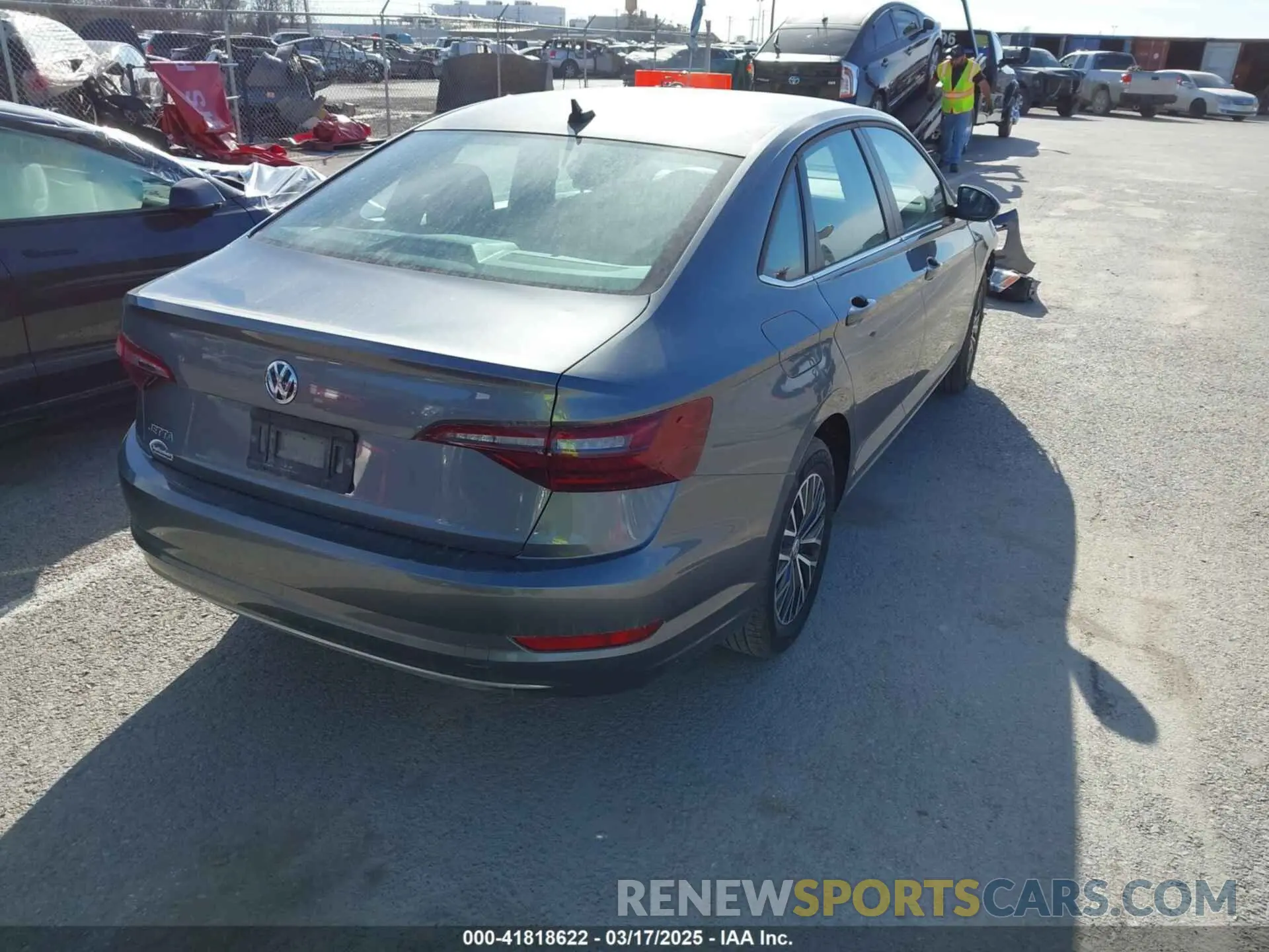 4 fotografías del automóvil dañado 3VWC57BU8MM098931 VOLKSWAGEN JETTA 2021