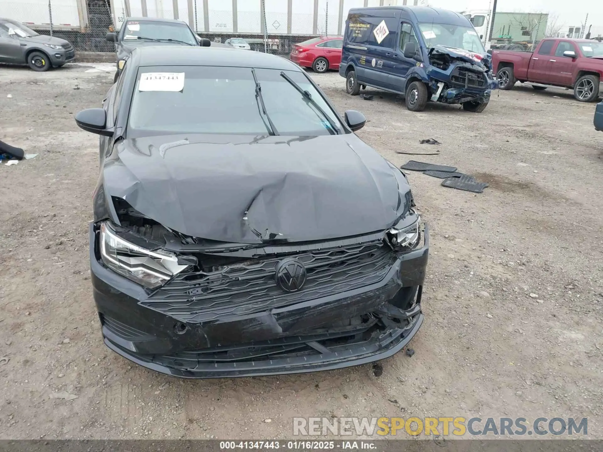 12 fotografías del automóvil dañado 3VWC57BU8MM102735 VOLKSWAGEN JETTA 2021