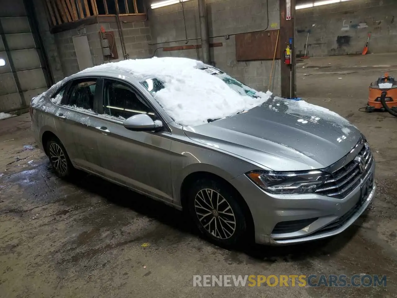 4 fotografías del automóvil dañado 3VWC57BU9MM048118 VOLKSWAGEN JETTA 2021