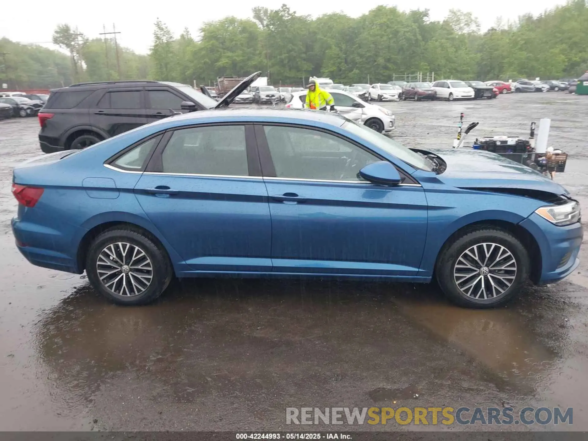 13 fotografías del automóvil dañado 3VWC57BU9MM054792 VOLKSWAGEN JETTA 2021