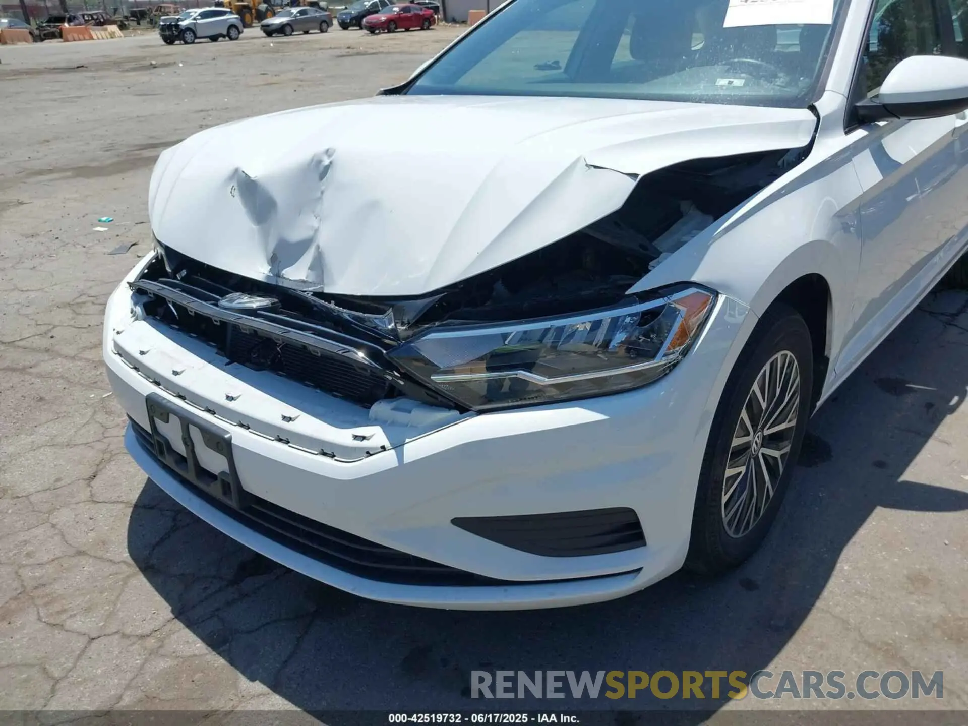 6 fotografías del automóvil dañado 3VWC57BU9MM084780 VOLKSWAGEN JETTA 2021