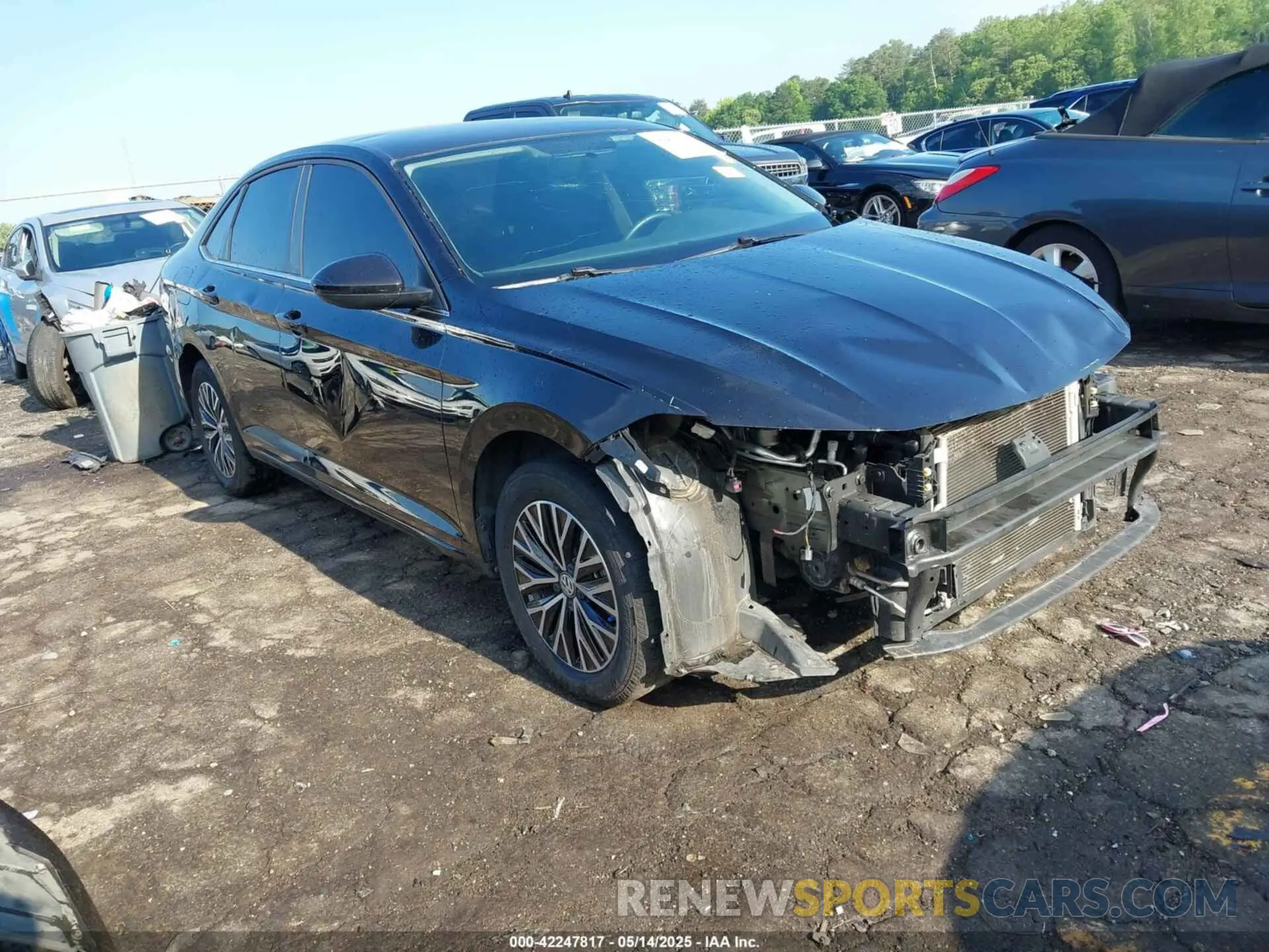1 fotografías del automóvil dañado 3VWC57BU9MM098338 VOLKSWAGEN JETTA 2021