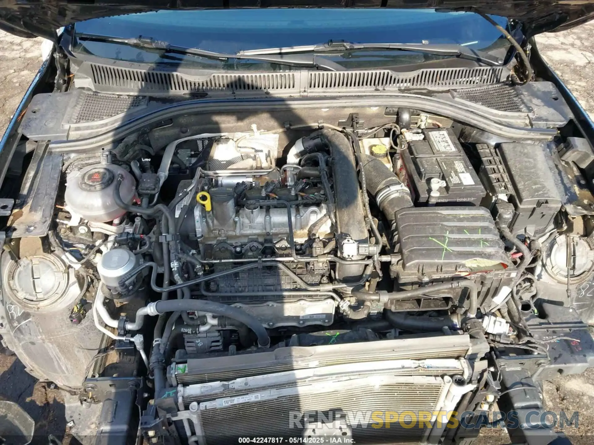 10 fotografías del automóvil dañado 3VWC57BU9MM098338 VOLKSWAGEN JETTA 2021