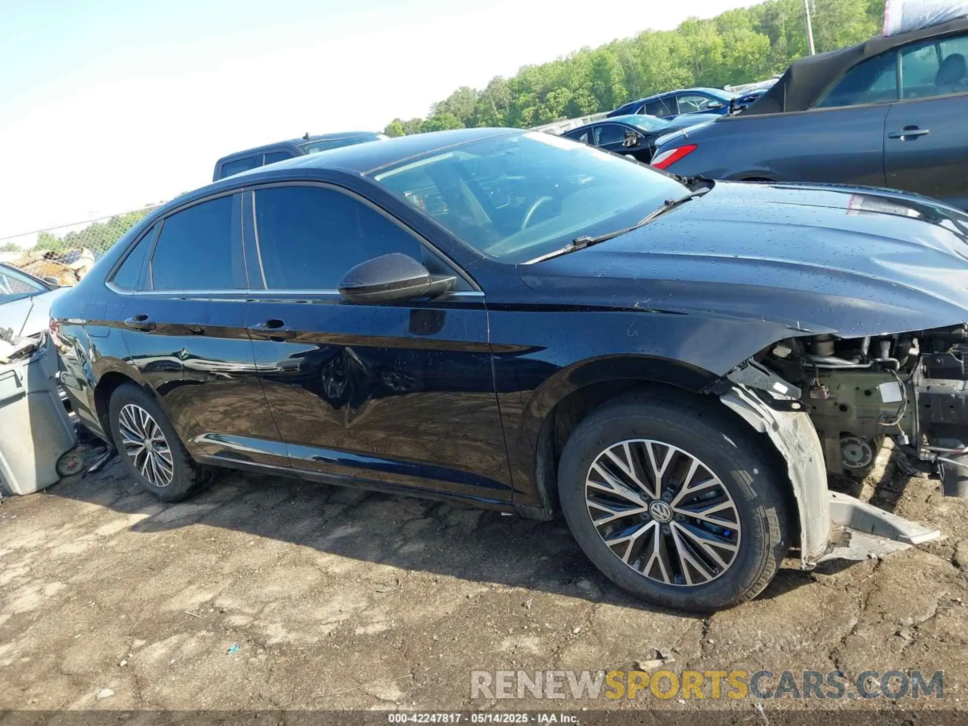 14 fotografías del automóvil dañado 3VWC57BU9MM098338 VOLKSWAGEN JETTA 2021
