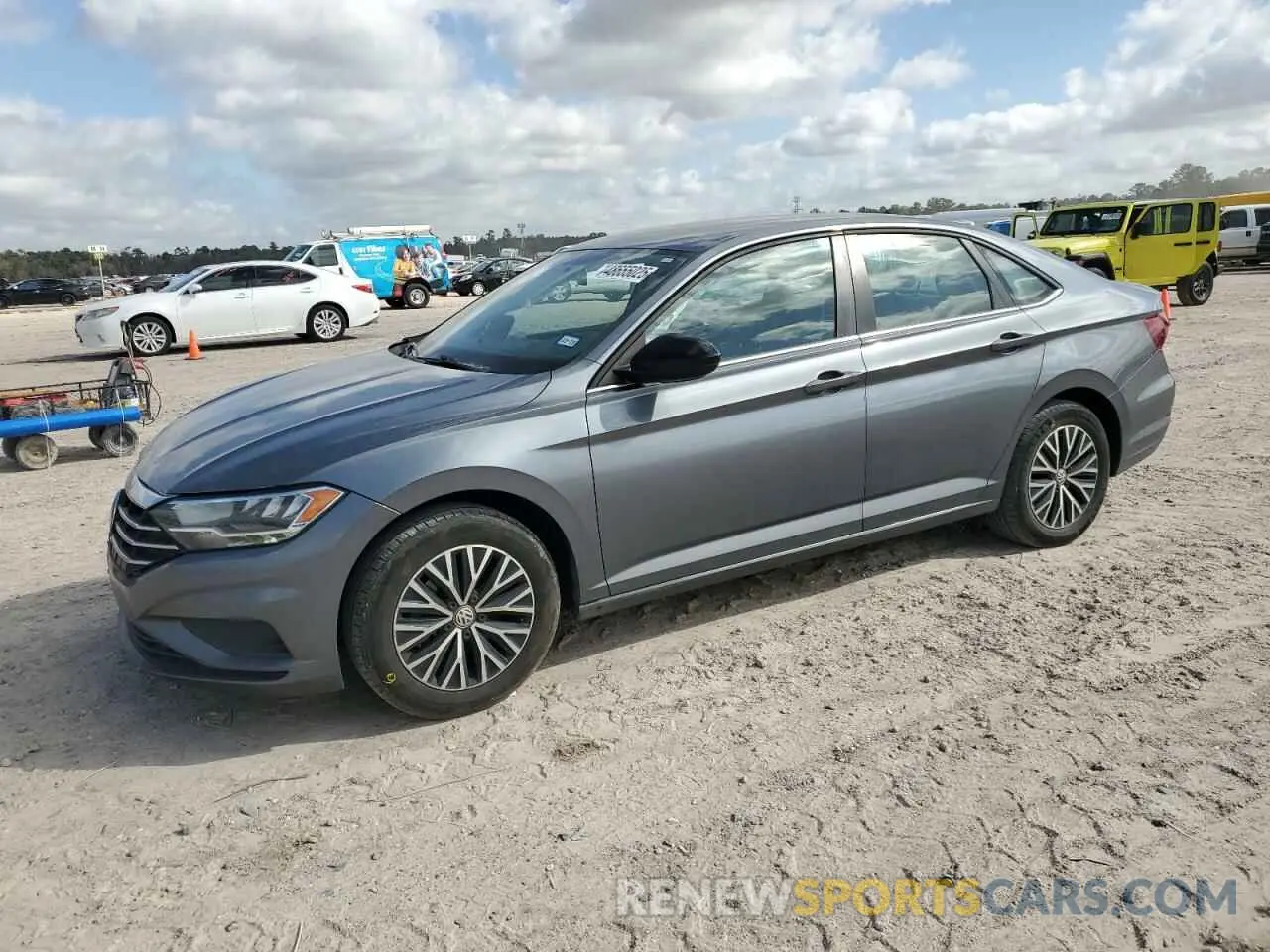 1 fotografías del automóvil dañado 3VWC57BUXMM003060 VOLKSWAGEN JETTA 2021