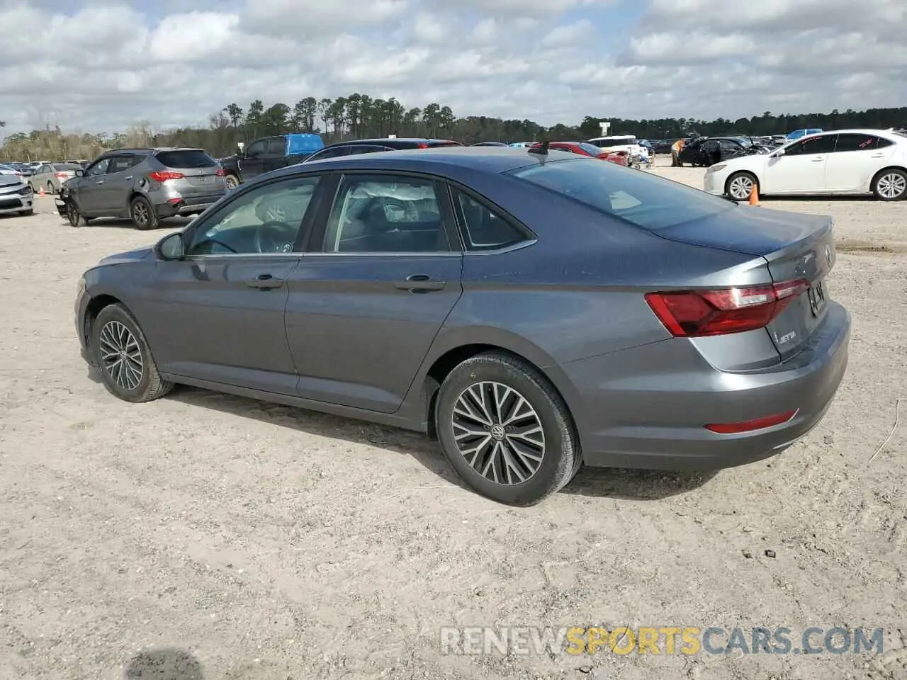 2 fotografías del automóvil dañado 3VWC57BUXMM003060 VOLKSWAGEN JETTA 2021