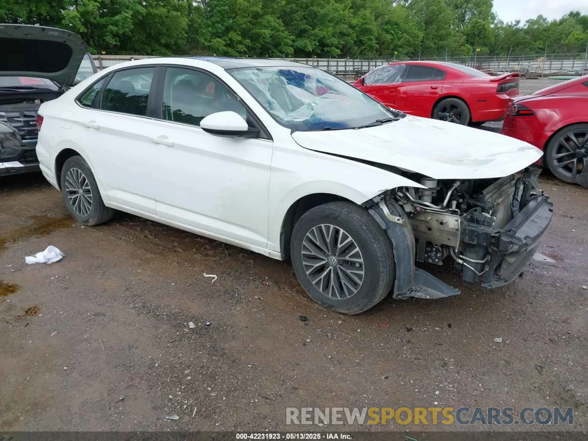 1 fotografías del automóvil dañado 3VWC57BUXMM010154 VOLKSWAGEN JETTA 2021