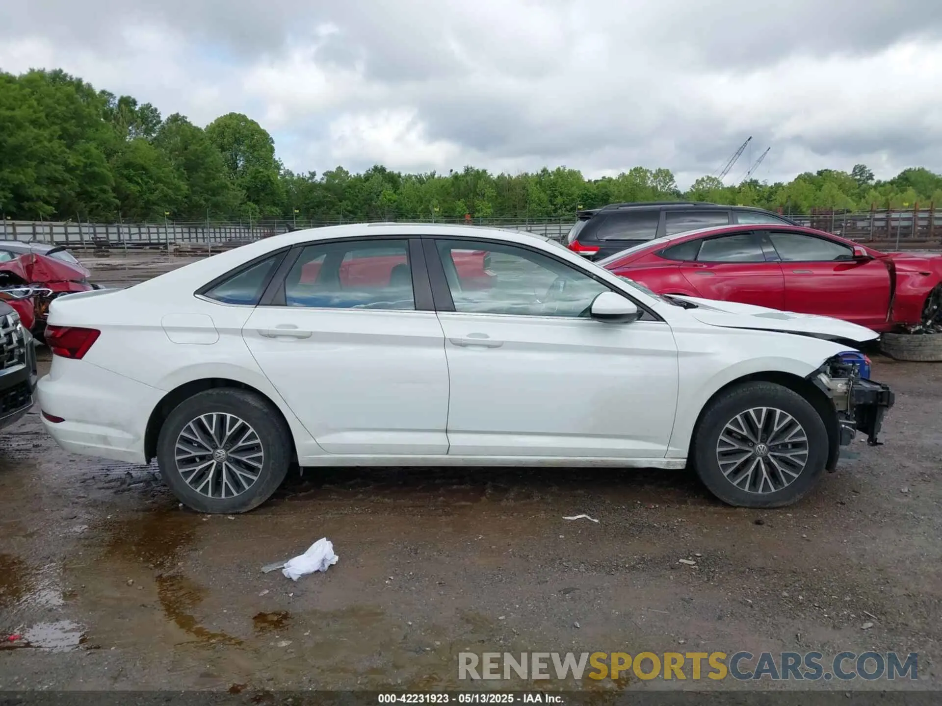 12 fotografías del automóvil dañado 3VWC57BUXMM010154 VOLKSWAGEN JETTA 2021