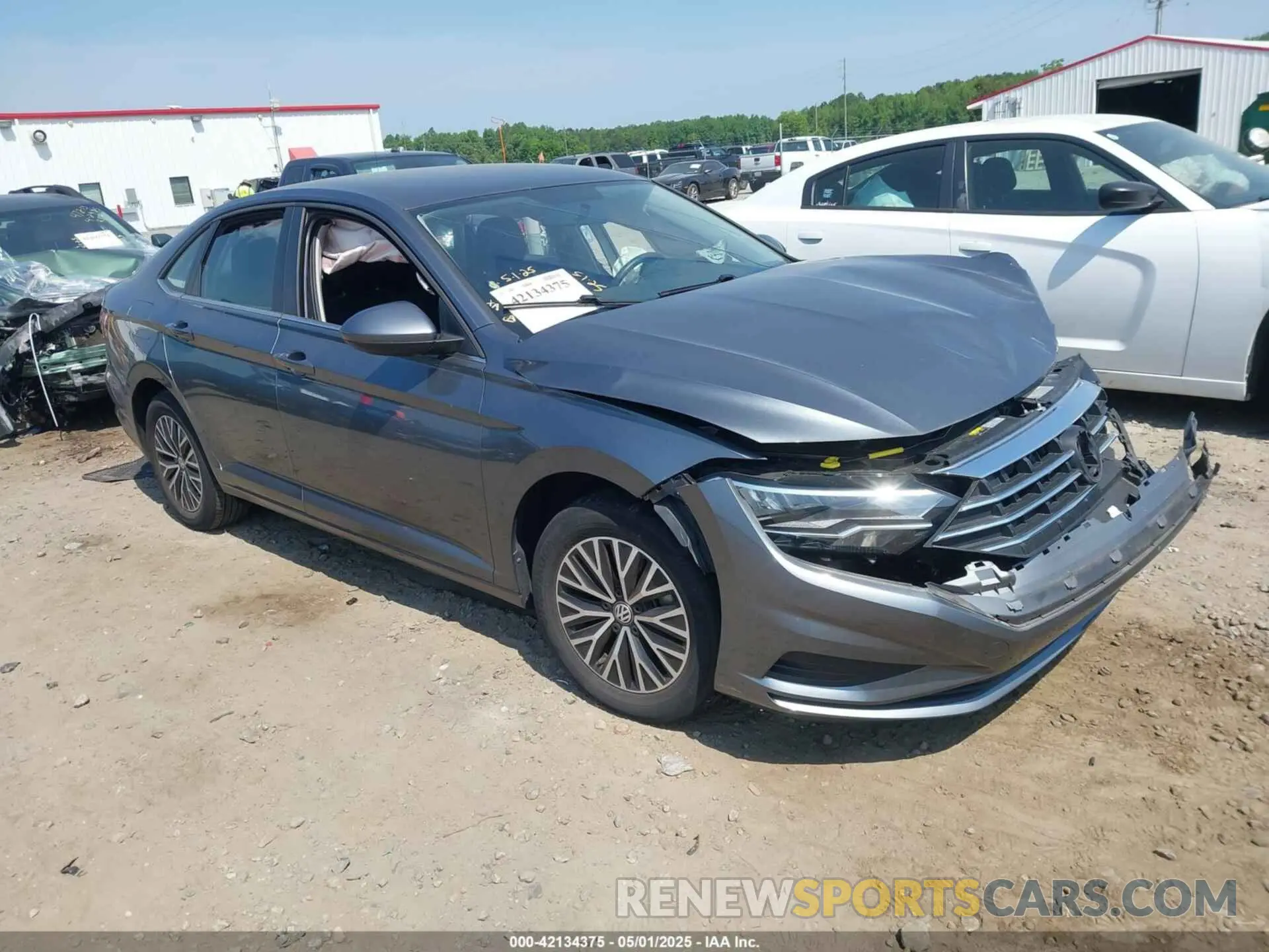 1 fotografías del automóvil dañado 3VWC57BUXMM027732 VOLKSWAGEN JETTA 2021