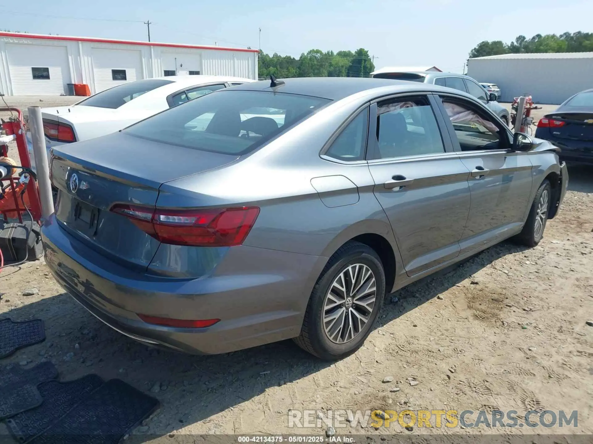 4 fotografías del automóvil dañado 3VWC57BUXMM027732 VOLKSWAGEN JETTA 2021