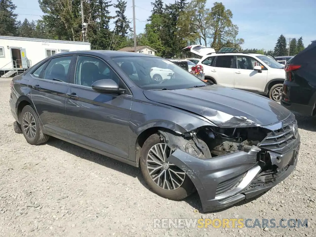 4 fotografías del automóvil dañado 3VWC57BUXMM032395 VOLKSWAGEN JETTA 2021