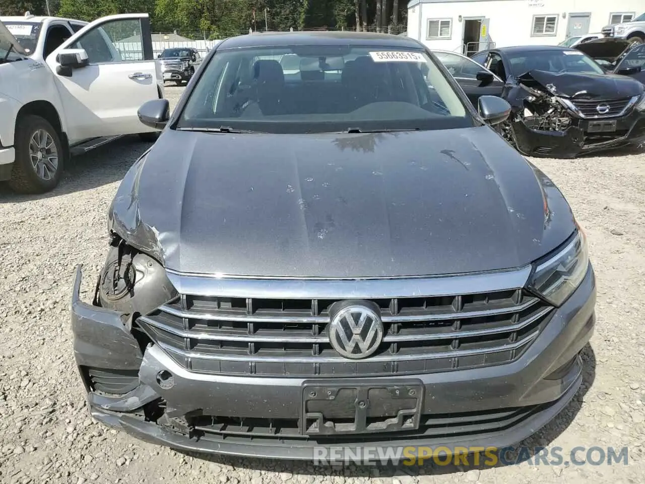 5 fotografías del automóvil dañado 3VWC57BUXMM032395 VOLKSWAGEN JETTA 2021