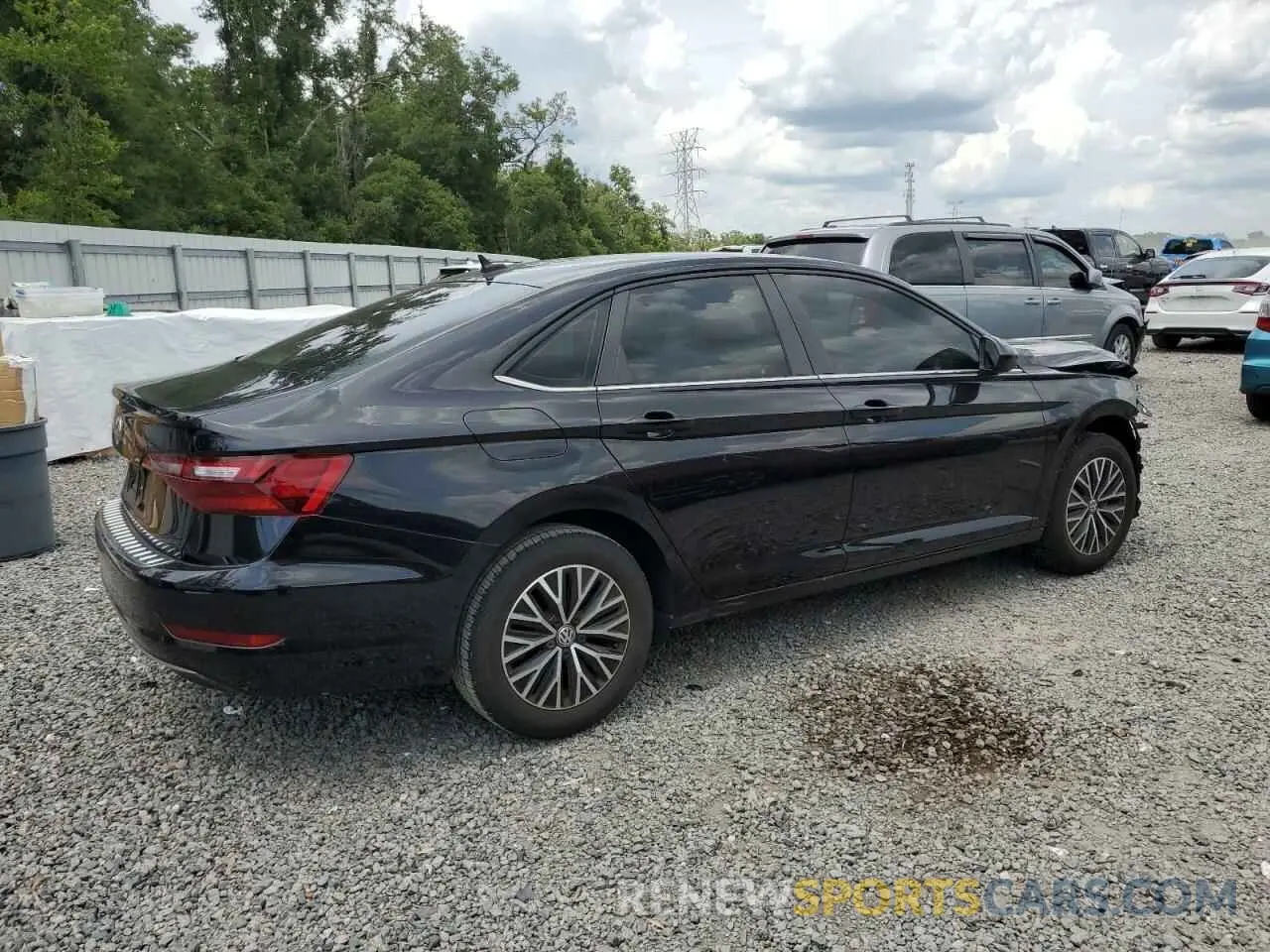 3 fotografías del automóvil dañado 3VWC57BUXMM097246 VOLKSWAGEN JETTA 2021