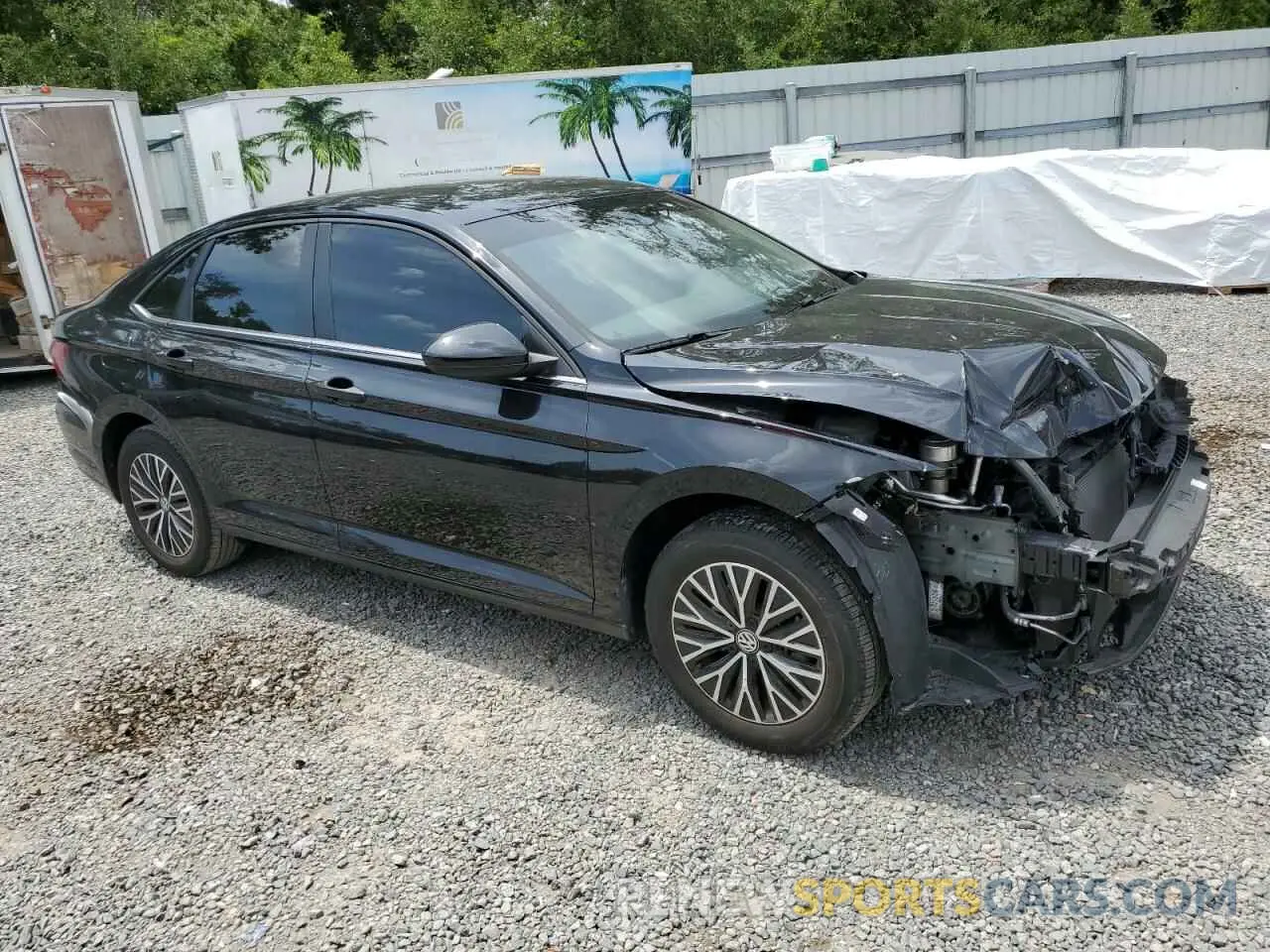 4 fotografías del automóvil dañado 3VWC57BUXMM097246 VOLKSWAGEN JETTA 2021
