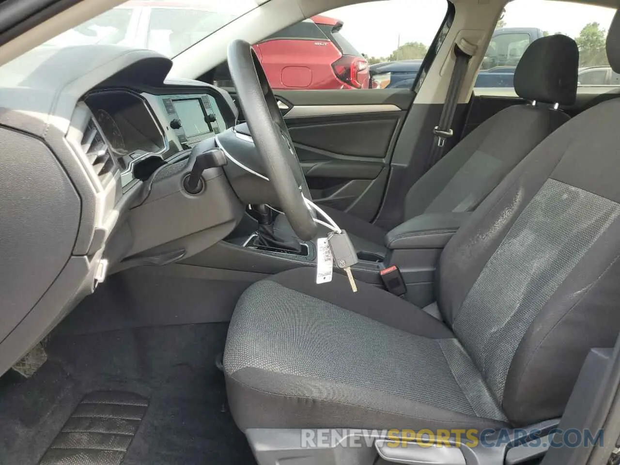 7 fotografías del automóvil dañado 3VWC57BUXMM097246 VOLKSWAGEN JETTA 2021