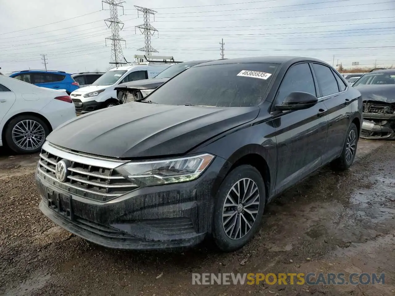 1 fotografías del automóvil dañado 3VWC57BUXMM099255 VOLKSWAGEN JETTA 2021