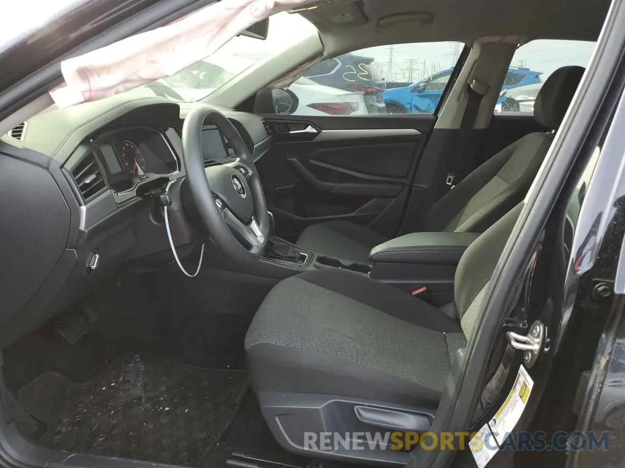 7 fotografías del automóvil dañado 3VWC57BUXMM099255 VOLKSWAGEN JETTA 2021