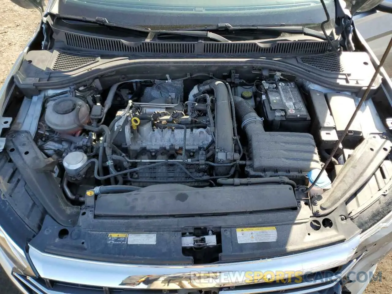 11 fotografías del automóvil dañado 3VWE57BU0MM061879 VOLKSWAGEN JETTA 2021
